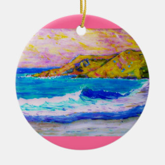 Décoration En Céramique éclaboussure de plage de Laguna