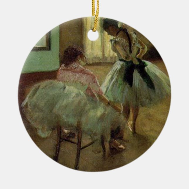 Décoration En Céramique Edgar Degas (Devant)
