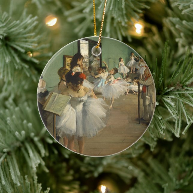 Décoration En Céramique Edgar Degas La Classe Danse (Arbre)