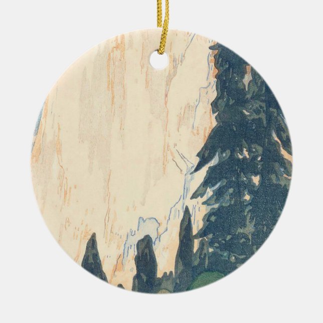 Décoration En Céramique El Capitan Yosemite série américaine Hiroshi (Devant)