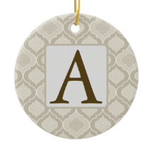 Elégant Motif de Trellis marocain dans les tons ne