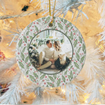 Élégant Photo de Nouveaux Mariés Noël