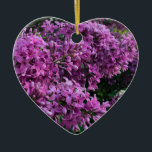 Décoration En Céramique Élégante floraison de magenta violet profond fleur<br><div class="desc">L'odeur du printemps est dans l'air ! - romantique rose violet lilas photo par H Cooper</div>