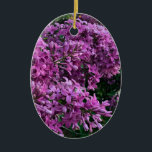 Décoration En Céramique Élégante floraison de magenta violet profond fleur<br><div class="desc">L'odeur du printemps est dans l'air ! - romantique rose violet lilas photo par H Cooper</div>