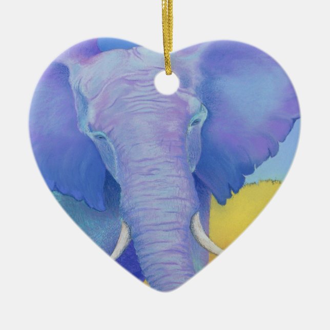 Décoration En Céramique éléphant (Devant)
