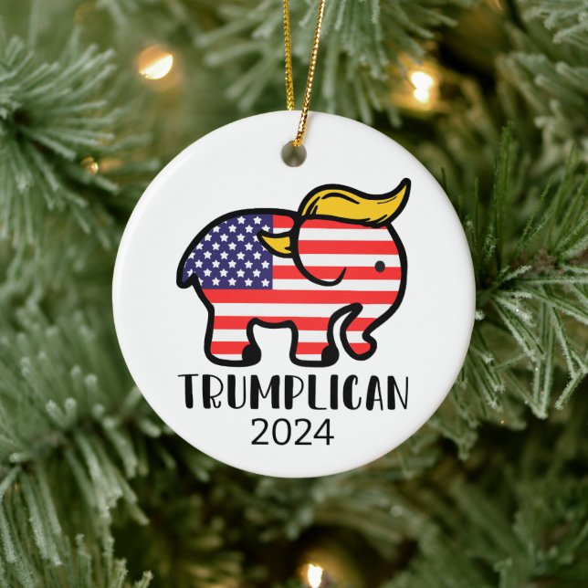 Décoration En Céramique Eléphant Trumplican (Arbre)