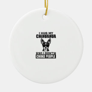 Décoration En Céramique Embrassez Mon Chihuahua Donc Je Ne Choque Pas Les
