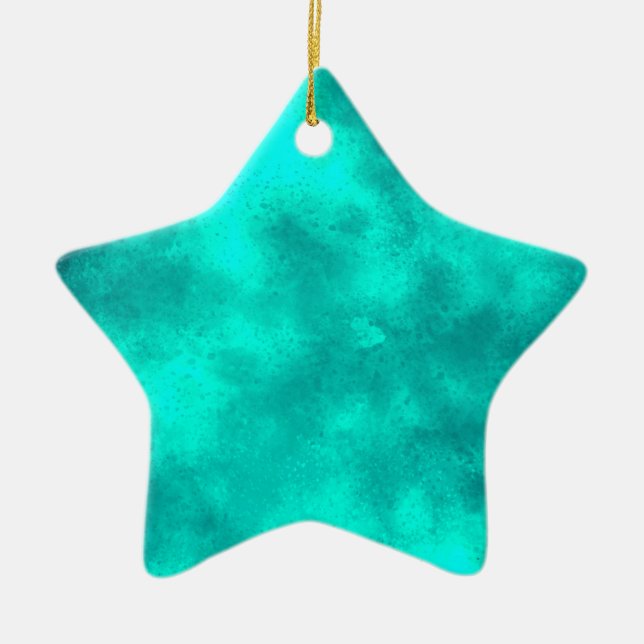 Décoration en céramique Emerald Storm (Devant)