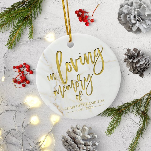 Décoration En Céramique En mémoire d'amour mémorial photo personnalisée (Créateur téléchargé)