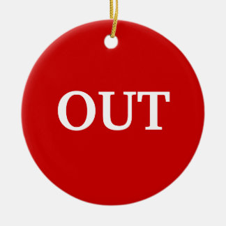 Décoration En Céramique en vert rouge