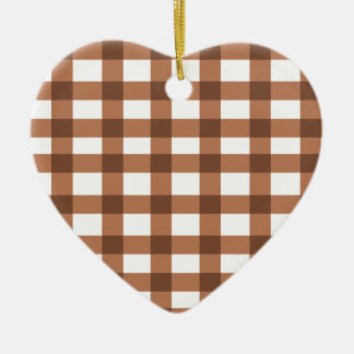 Décoration En Céramique En vichy Brown