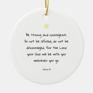 Décoration En Céramique Encouragement Bible Verse cadeau de Noël