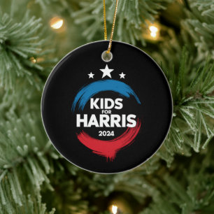 Décoration En Céramique Enfants Pour Harris Président Kids Love Kamala Har