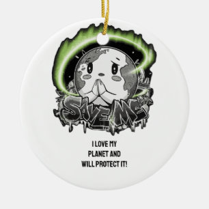 Décoration En Céramique Enregistrez-Moi Portez Votre Message, Inspirez Le 