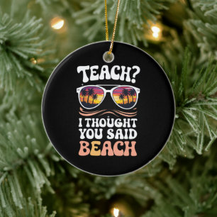 Décoration En Céramique Enseigner Je pensais que vous aviez dit Professeur