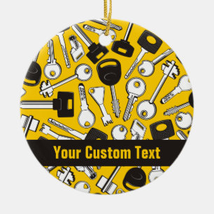 Décoration En Céramique Ensemble de clés Arrière - plan