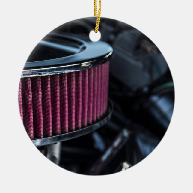 Décoration En Céramique Entrée d'air Chrome (Devant)