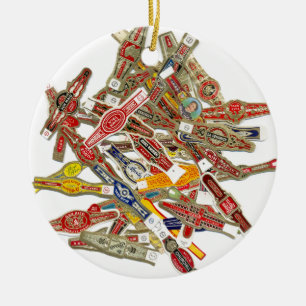 Décoration En Céramique Enveloppeurs à anneaux de cigar