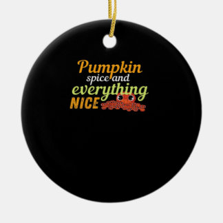 Décoration En Céramique Épice citrouille & Tout Nice Halloween Basic De