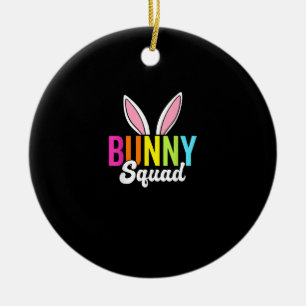 Décoration En Céramique Équipe de lapin, assortis oreilles de lapin de Pâq