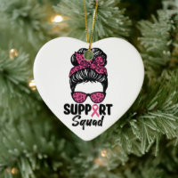 Équipe de soutien Nœud sale Guerrière rose Cancer