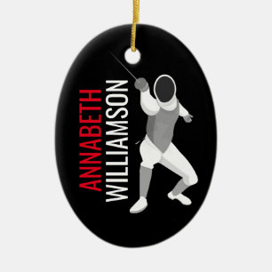 Décoration En Céramique Escrime