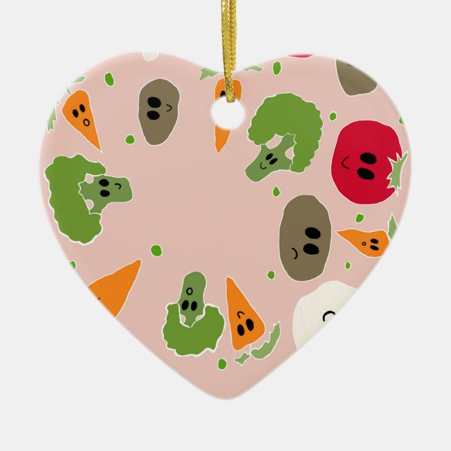 Décoration En Céramique essaim de veggis (Devant)