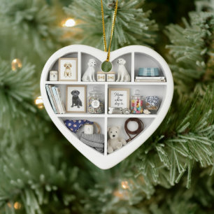 Décoration En Céramique Étagères miniatures pour amateur de chiens édition