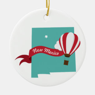 Décoration En Céramique État du Nouveau-Mexique