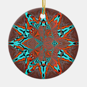 Décoration En Céramique Étoile de la complexité future