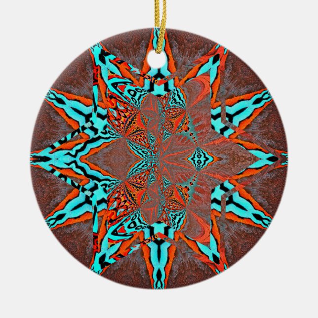 Décoration En Céramique Étoile de la complexité future (Devant)