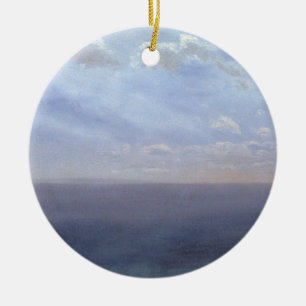 Décoration En Céramique Étude sur le nuage avec mer et ciel - Albert Biers