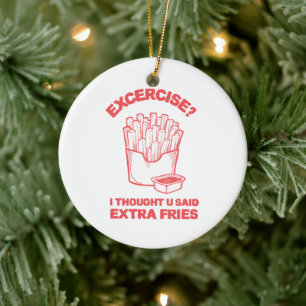 Décoration En Céramique Exercice je pensais que tu avais dit des frites su