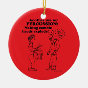 Décoration En Céramique Explosion de percussion