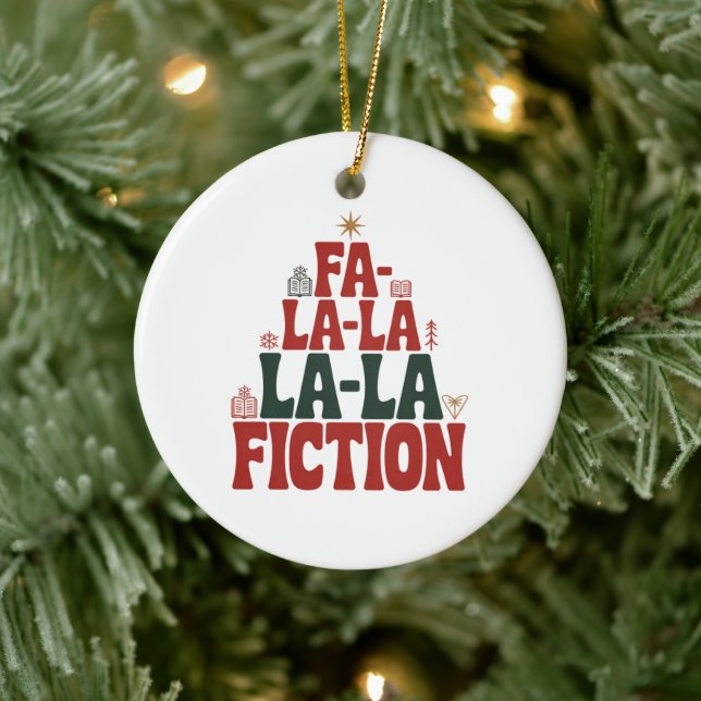 Décoration En Céramique Fa-la-la Fiction Festive Tree Keepsake (Arbre)