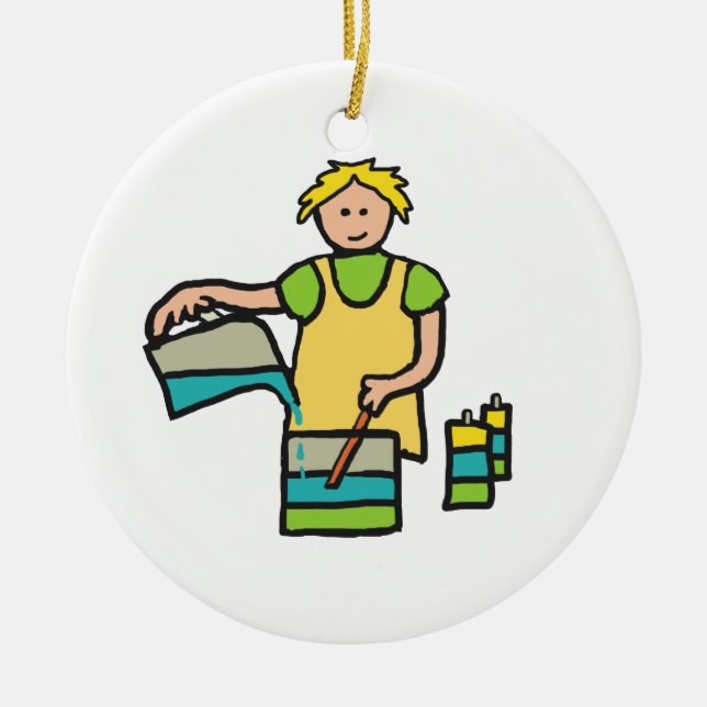 Décoration En Céramique Fabrication de bougies (Devant)