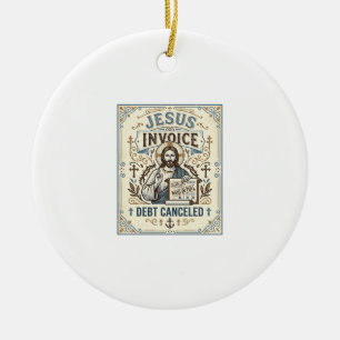 Décoration En Céramique Facture Jésus Dette Annulée Facture Jésus Dette Pe