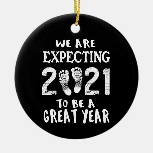 Décoration En Céramique Faire-part de grossesse (Devant)