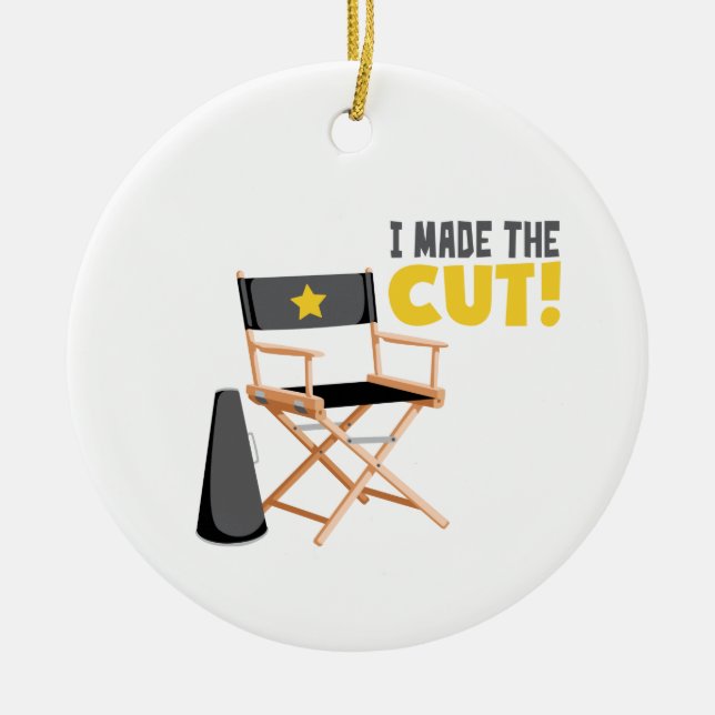 Décoration En Céramique Fait La Coupe (Devant)