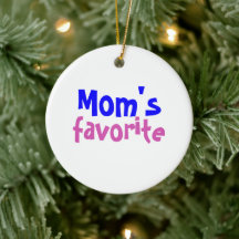 "Favori de maman" Citation drôle mignonne Noël