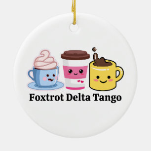 Décoration En Céramique Féministe politique drôle amateur de café anti Tru