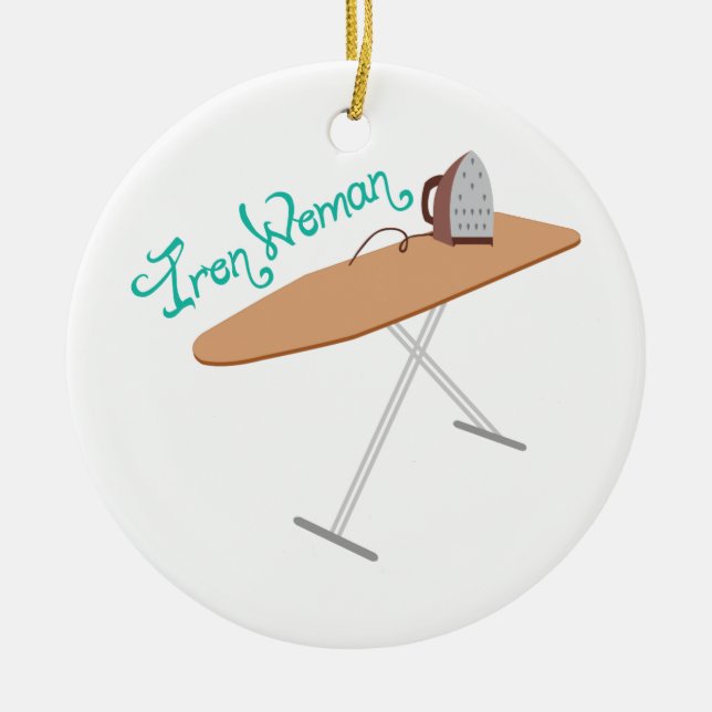 Décoration En Céramique Fer Wemon (Devant)