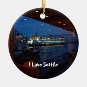 Décoration En Céramique Ferry par la fenêtre