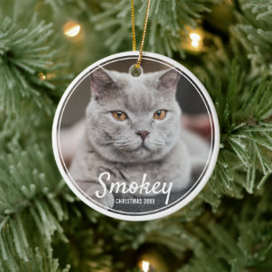 Décoration En Céramique Fête de Noël avec animal
