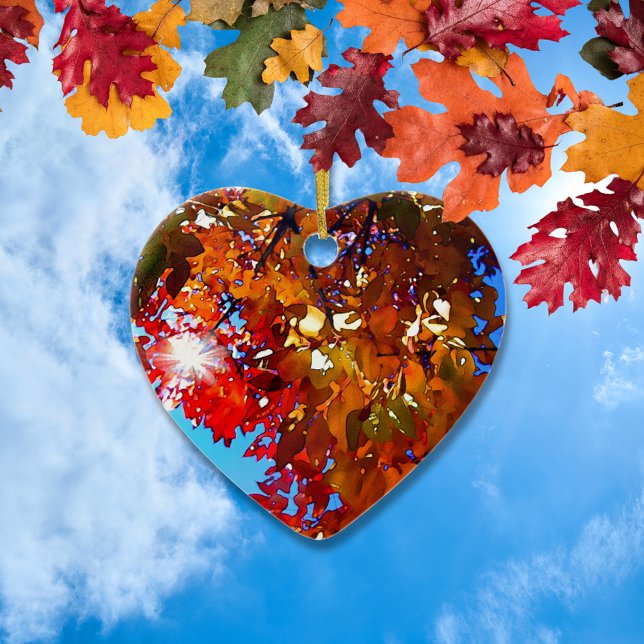 Décoration En Céramique Feuilles d'automne (Créateur téléchargé)