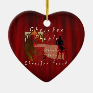 Décoration En Céramique fier cherokee