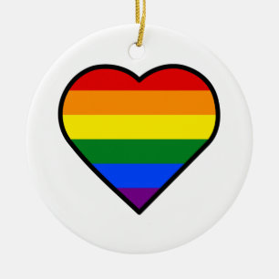 DÉCORATION EN CÉRAMIQUE FIERTE COEUR