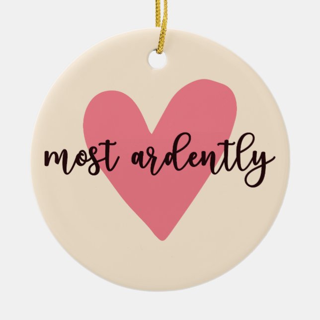 Décoration En Céramique Fierté Et Préjudice M. Darcy - Plus Ardemment V (Devant)