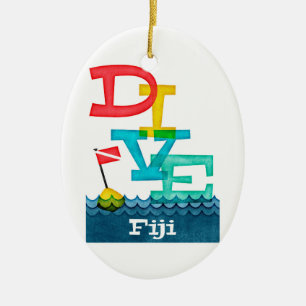 Décoration En Céramique Fiji Dive