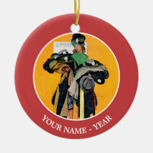 Décoration En Céramique Fille de Hatcheck